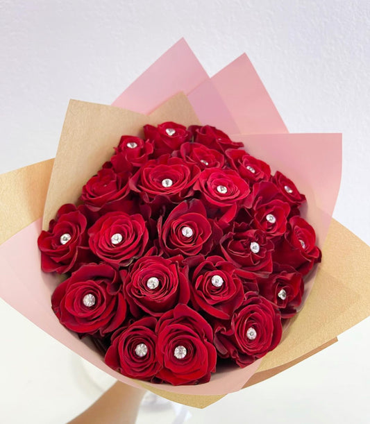 Wrapped In Love Bouquet-24 Roses